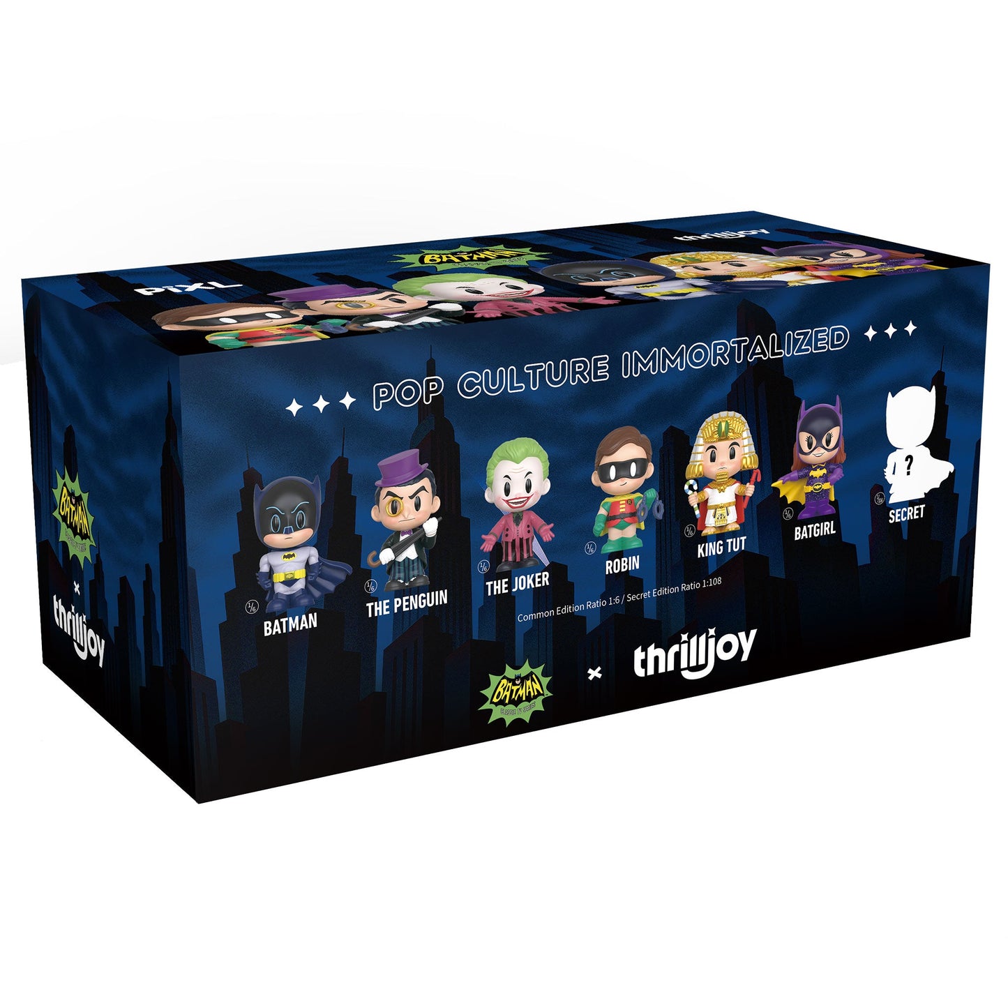 Thrilljoy PIXL Batman Whole Set (Sealed Display of 6)