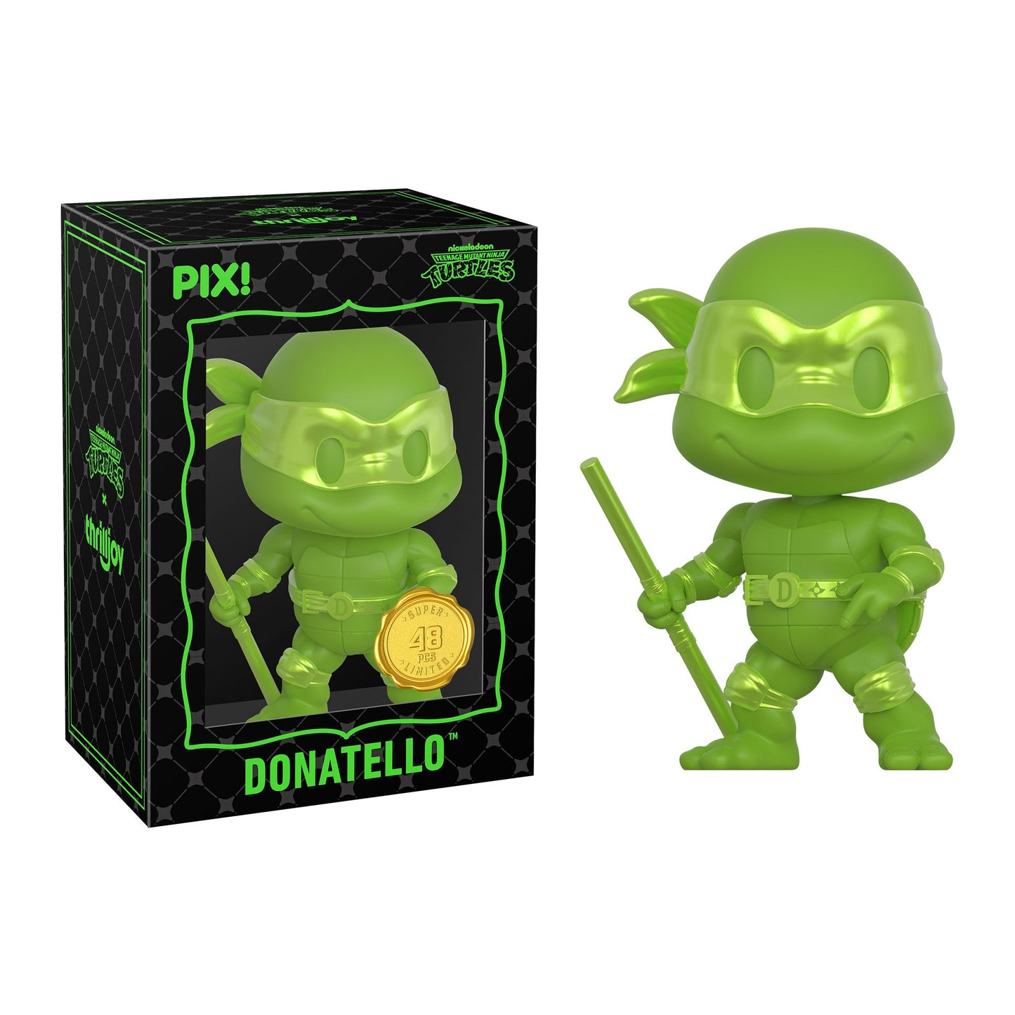Thrilljoy PIX! PIX! Donatello TMNT LE 8888 (Chance at Chase)