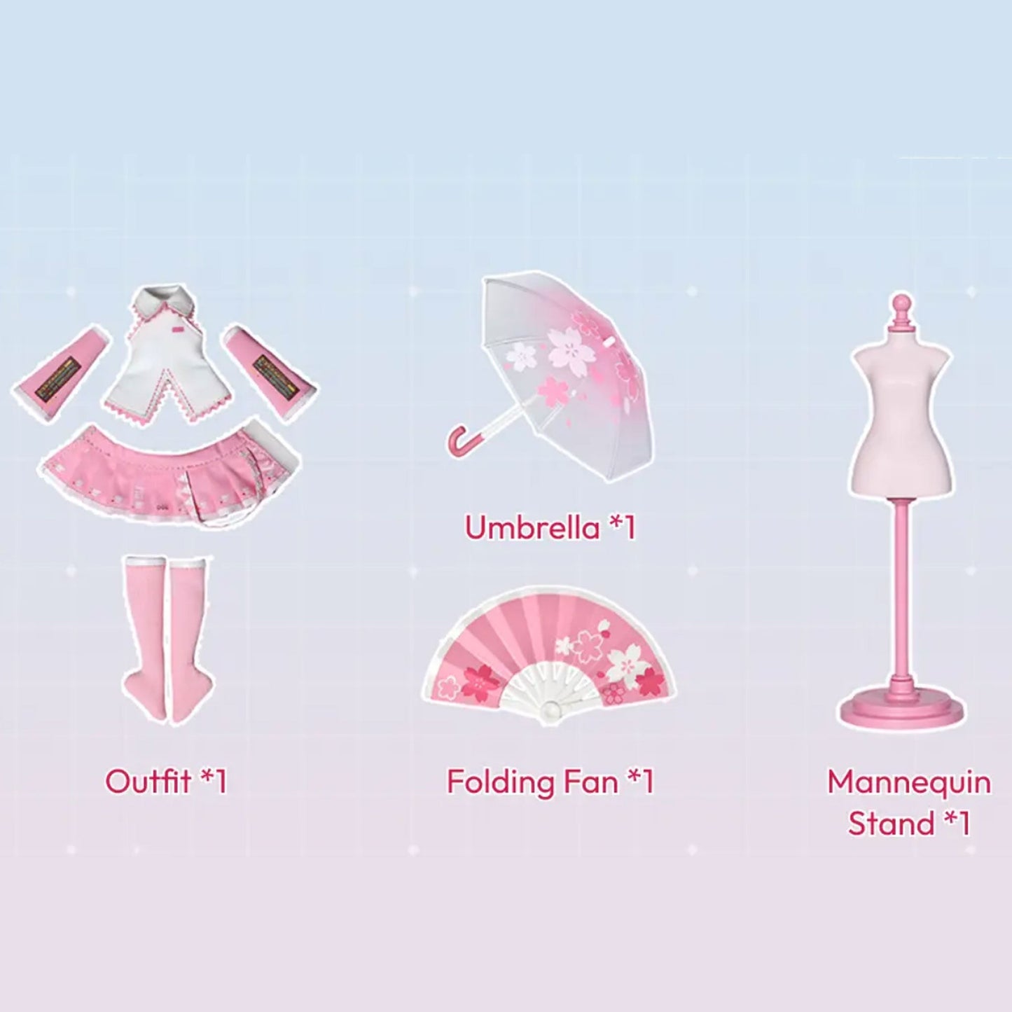 Blokees - DaaLaMode Series - Sakura Miku