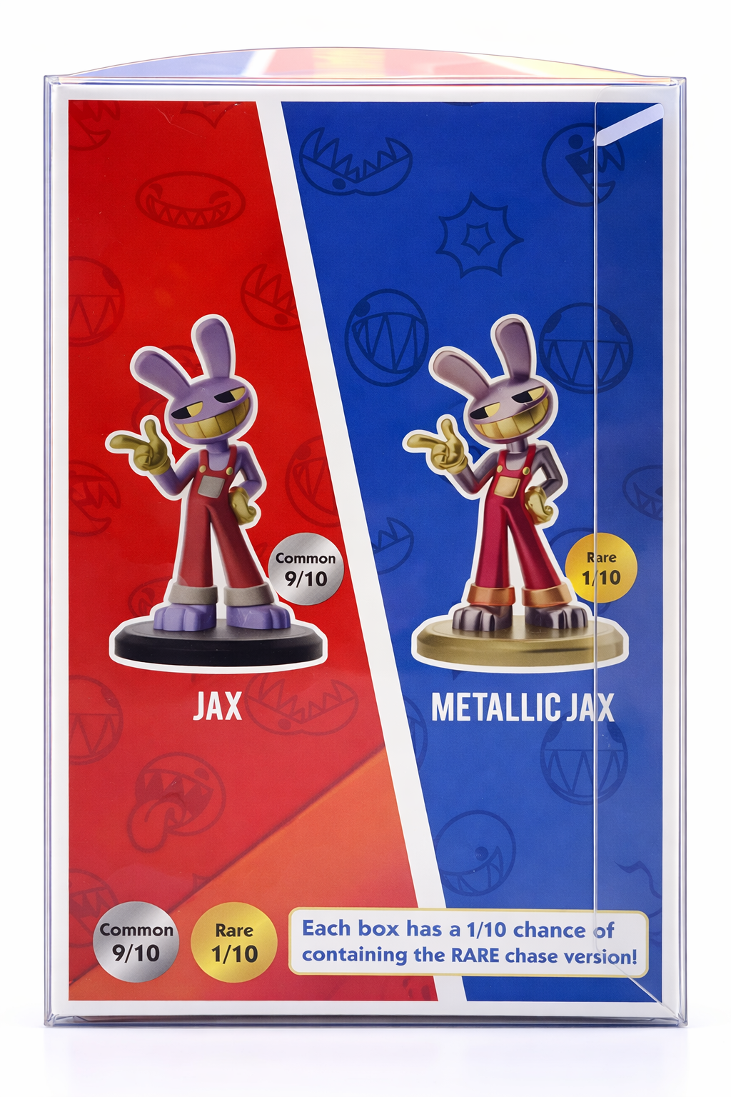 Jax Amazing Digital Circus Glitch Animatez Vinyl Figure 1/10 Chance at Chase