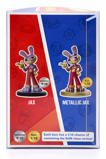 Jax Amazing Digital Circus Glitch Animatez Vinyl Figure 1/10 Chance at Chase