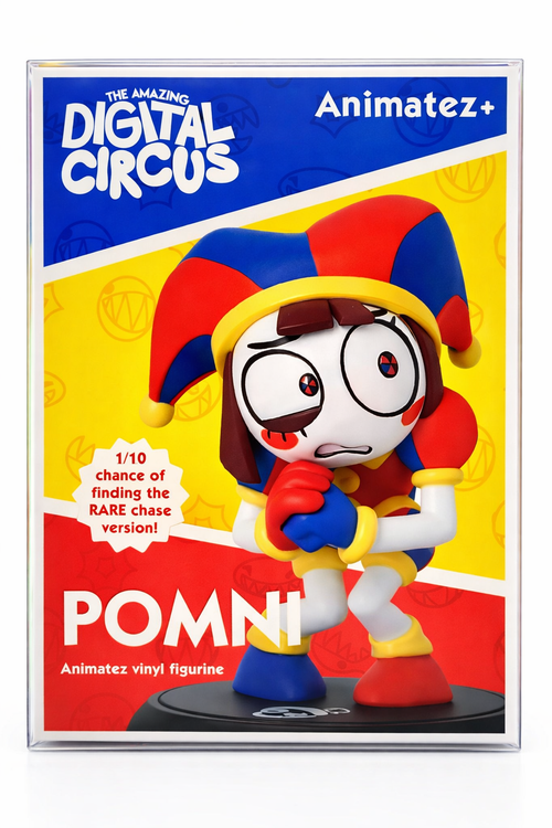 Pomni Amazing Digital Circus Glitch Animatez Vinyl Figure 1/10 Chance at Chase