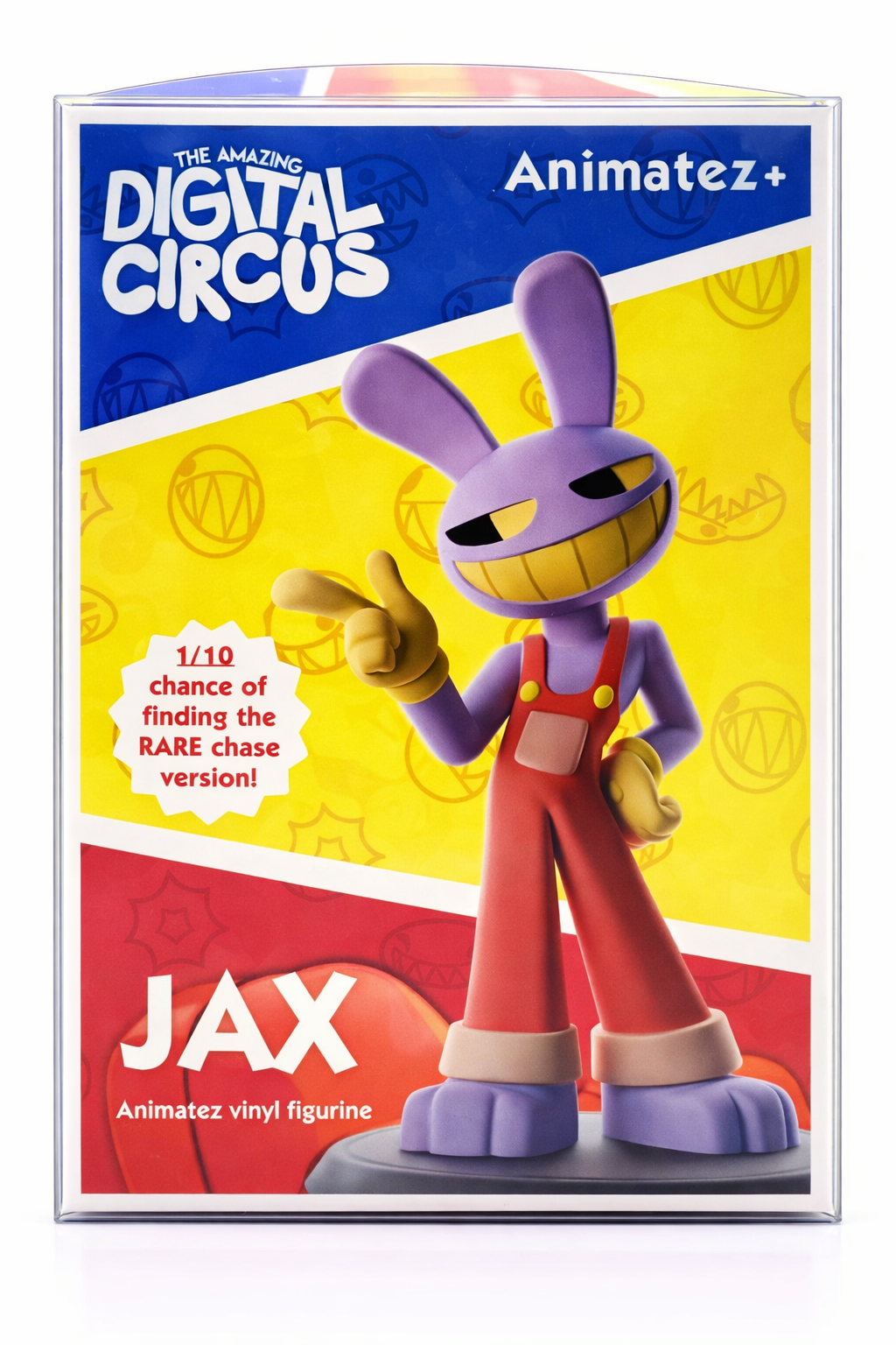 Jax Amazing Digital Circus Glitch Animatez Vinyl Figure 1/10 Chance at Chase