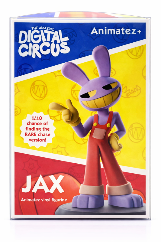 Jax Amazing Digital Circus Glitch Animatez Vinyl Figure 1/10 Chance at Chase