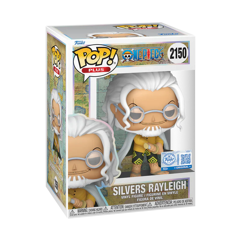 Funko POP! Plus Silvers Rayleigh One Piece #2150 (Common) [Special Edition]