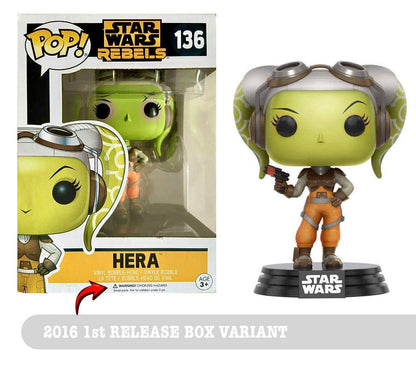 Funko POP! Hera Star Wars Rebels #136 [Vaulted]