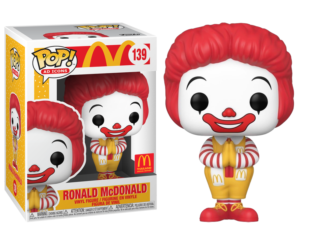 Funko POP! Ronald Mcdonald #139 [Thailand Special Edition]