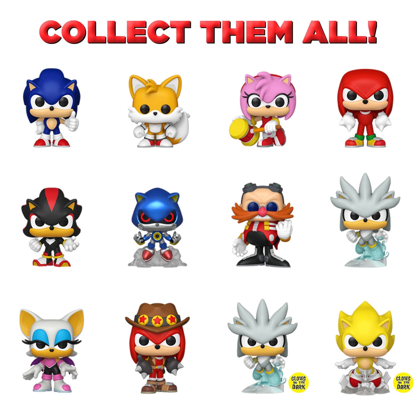Funko Mystery Minis - Sonic the Hedgehog Mini-Figure (Sealed Box of 12)