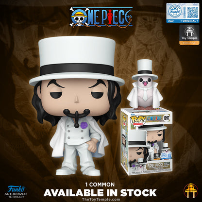 Funko POP! Rob Lucci with Hattori One Piece #1997 [Common] [SE] [Toy Temple Exclusive]