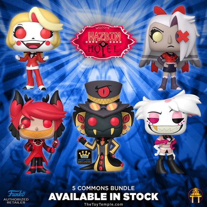 Funko POP! Hazbin Hotel set of 5 [Non-Chases]