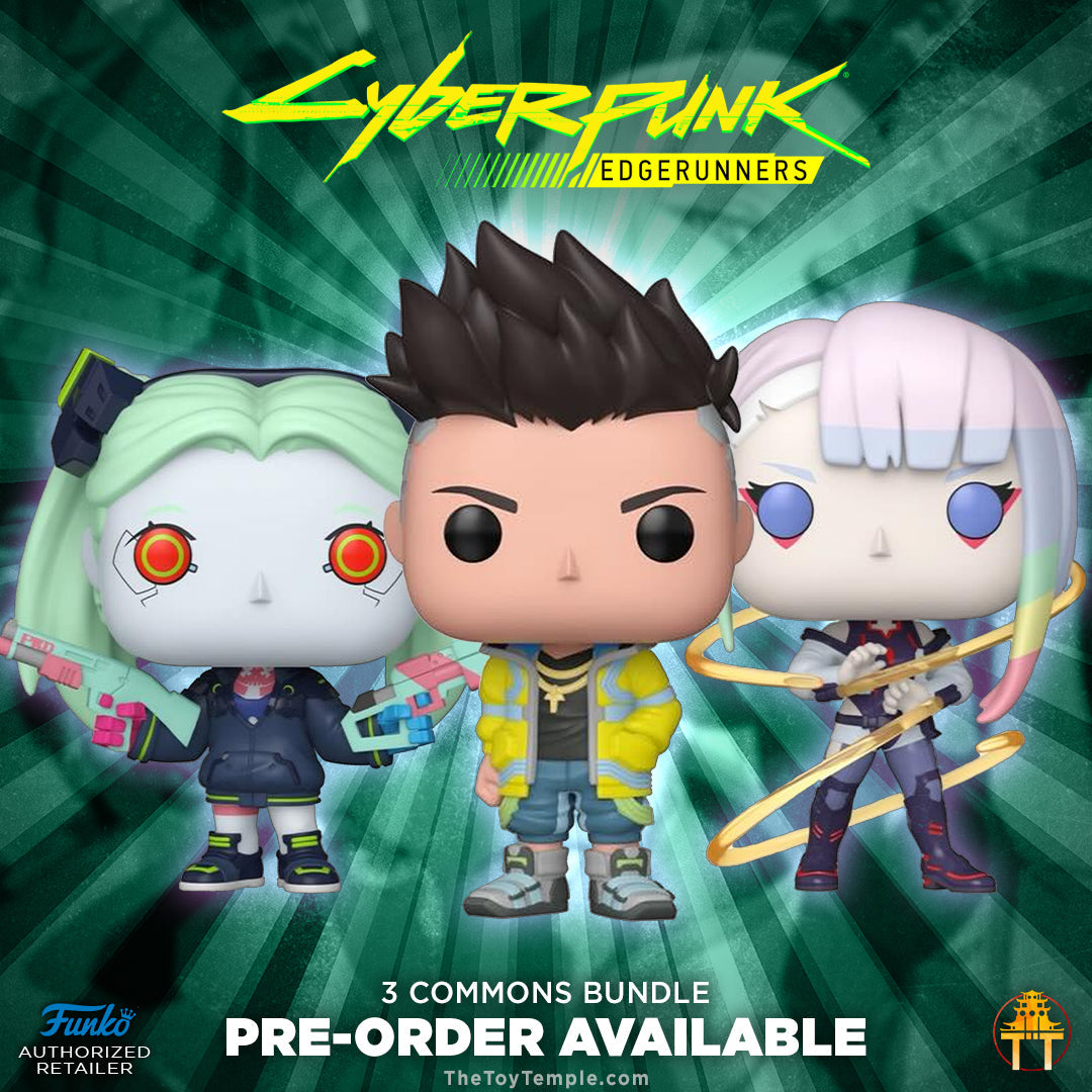 Funko POP! Cyberpunk Edgerunners set of 3 (PRE-ORDER)
