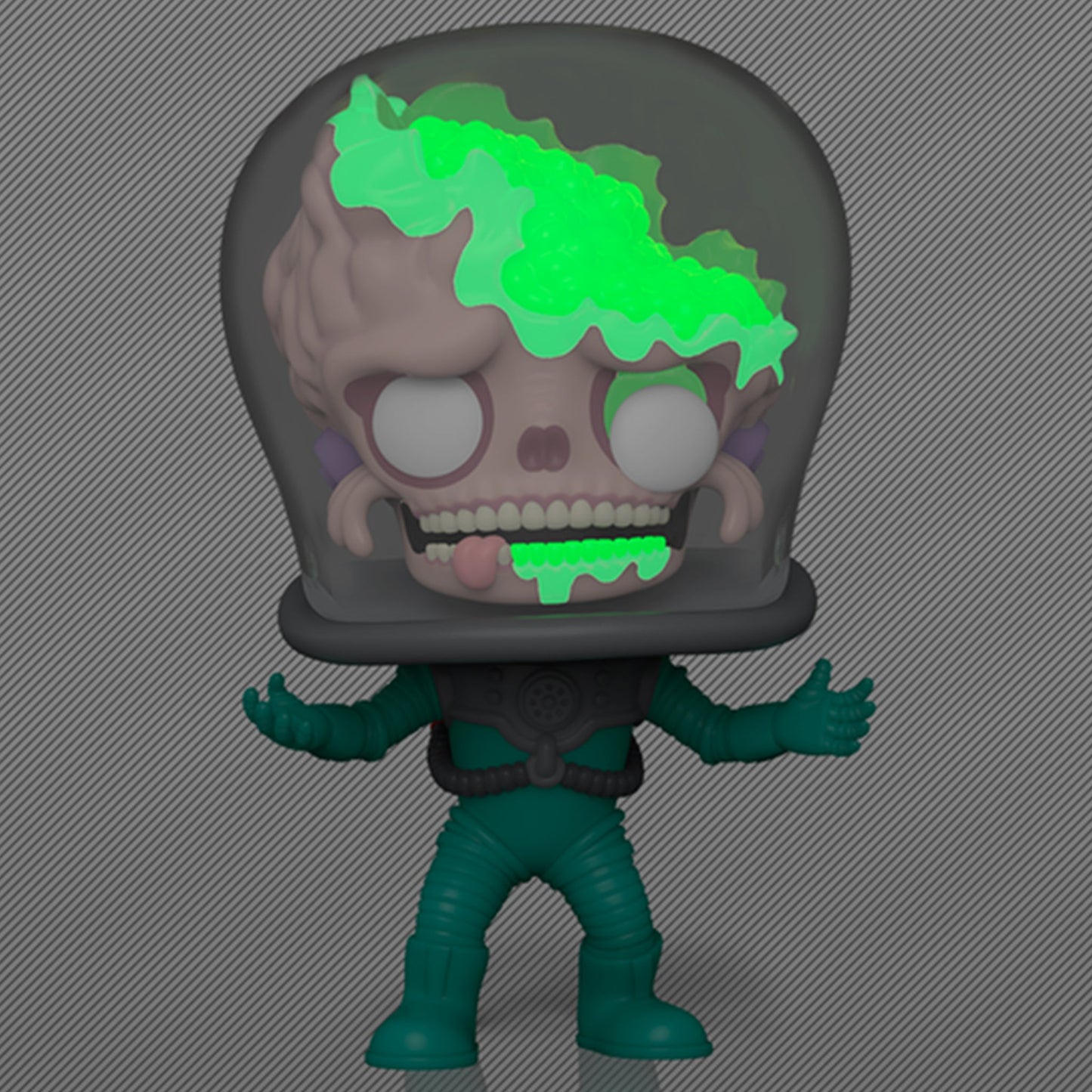 Funko POP! Martian Soldier Mars Attack! #1877 [GITD] [Specialty Series] [Chase]