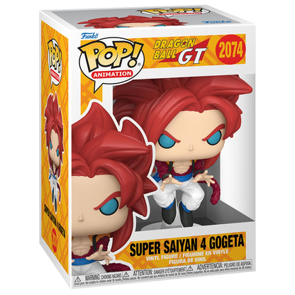 Funko POP! Super Saiyan 4 Gogeta Dragon Ball GT #2074 [GITD] [Common and Chase Bundle]