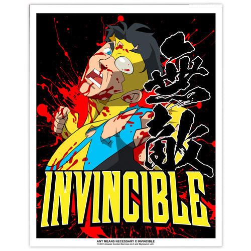 Invincible Art Poster: Violent Translation LE100 [NYCC 2025] [Toy Temple Exclusive] [Autographed]