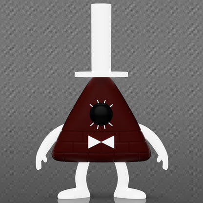 Funko POP! Bill Cipher Disney Gravity Falls #1637 [GITD] [Special Edition] [Toy Temple Exclusive]