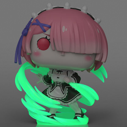 Funko POP! Plus Ram Re:ZERO #2116 [GITD] [Special Edition]
