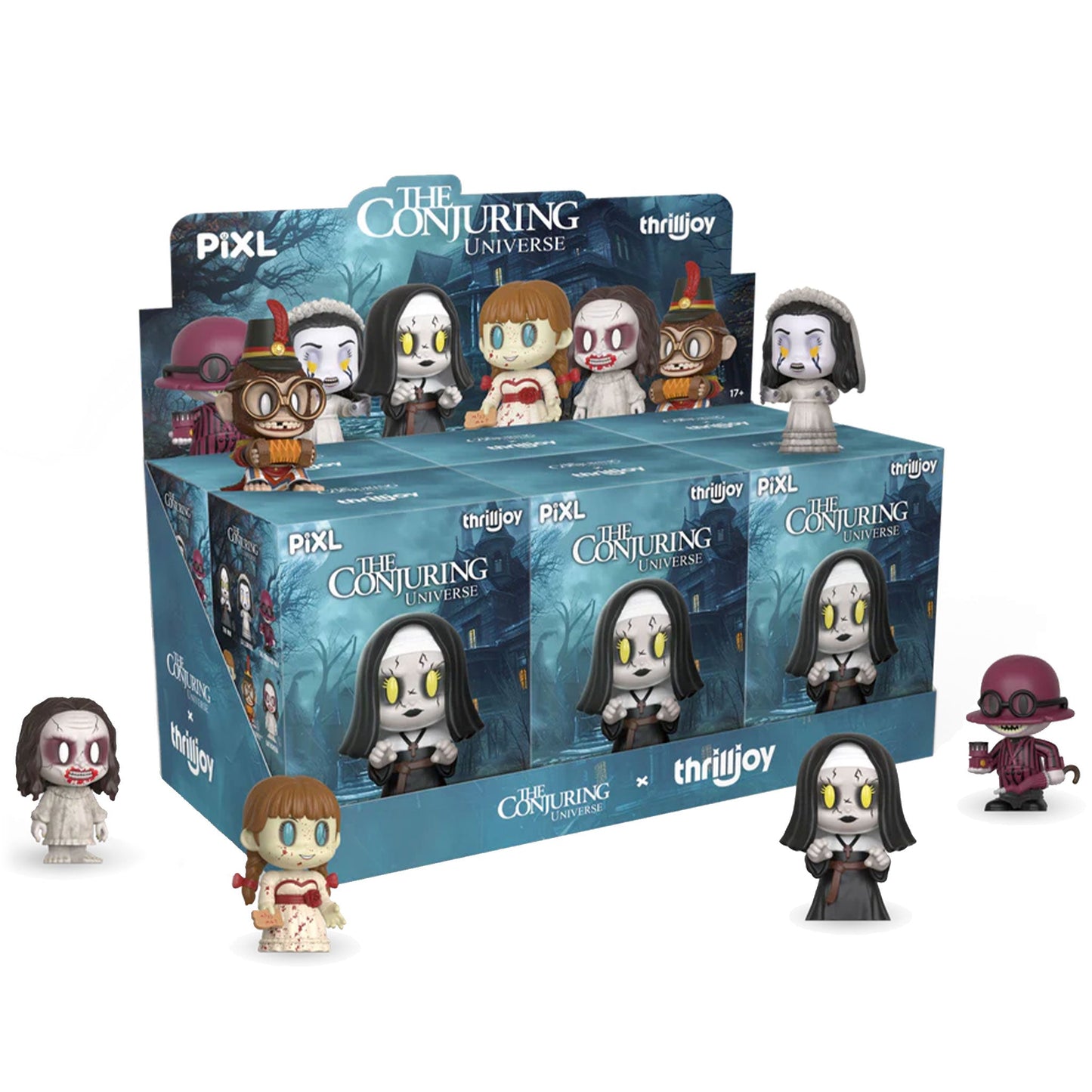 Thrilljoy PIXL Conjuring Universe Whole Set (Sealed Display of 6)