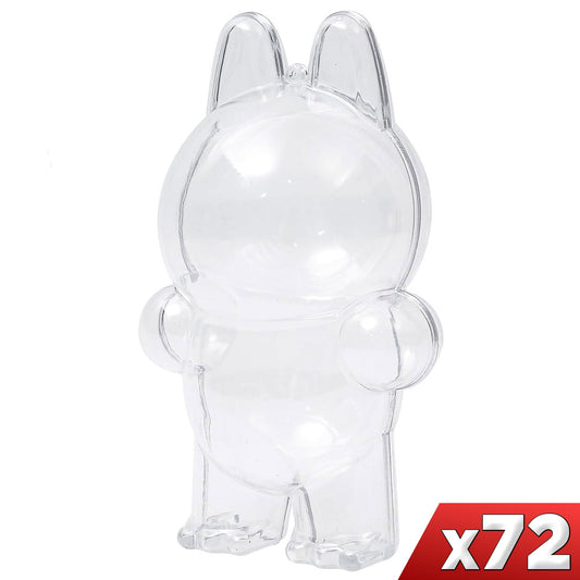 Plush Protector with Keychain for Labubu (Box of 72)