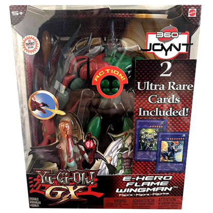 Mattel - Yu-Gi-Oh GX 360 - Joynt Series E-Hero Flame Wingman Figure [Target Exclusive]