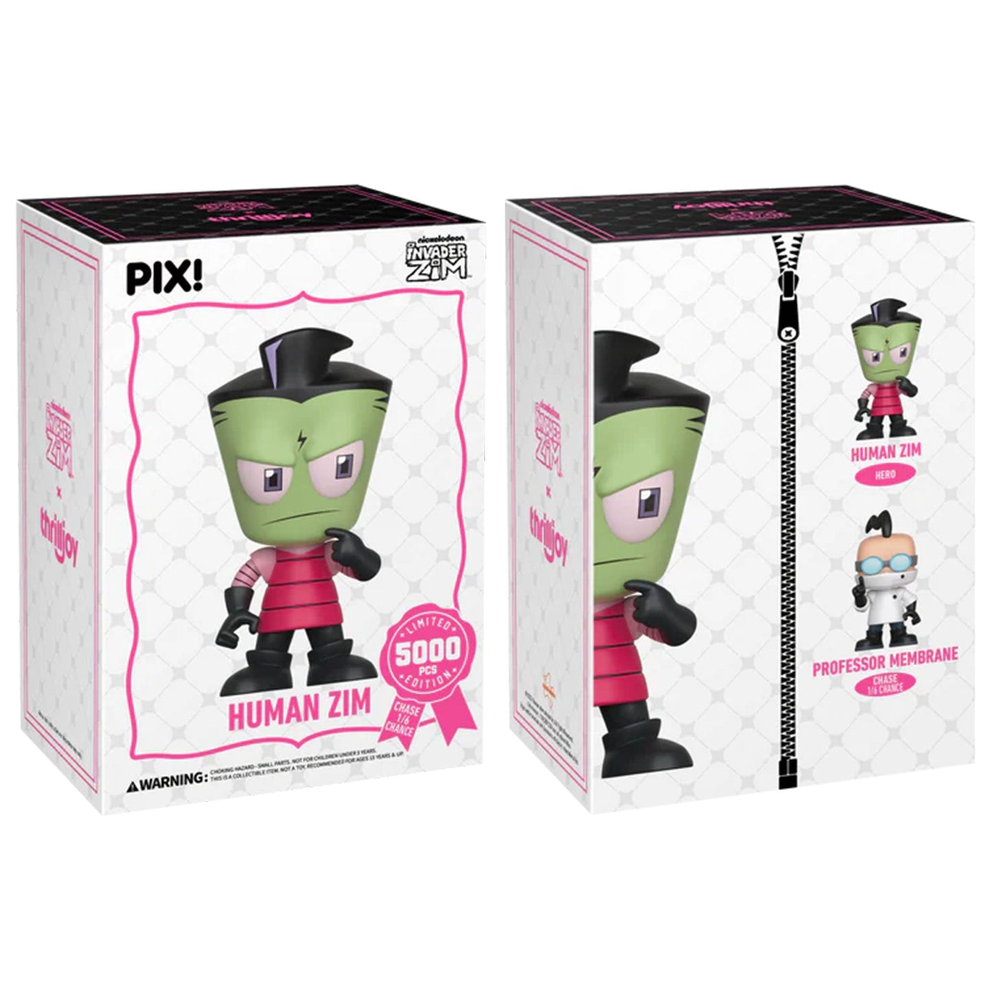Thrilljoy PIX! Human Zim Invader Zim LE5000  (Chance at Chase)