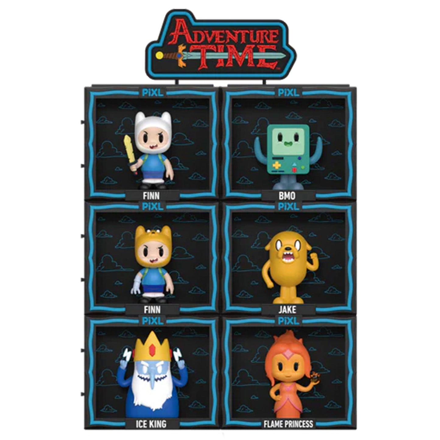 Thrilljoy PIXL Adventure Time Whole Set (Sealed Display of 6)