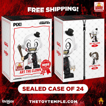 Thrilljoy PIX! Terrifier Art (Spiked Bat) LE 9999 [Toy Temple Exclusive] (Sealed Case of 24)