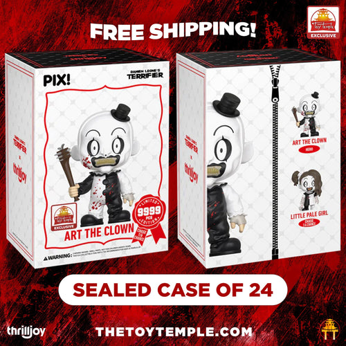 Thrilljoy PIX! Terrifier Art (Spiked Bat) LE 9999 [Toy Temple Exclusive] (Sealed Case of 24)