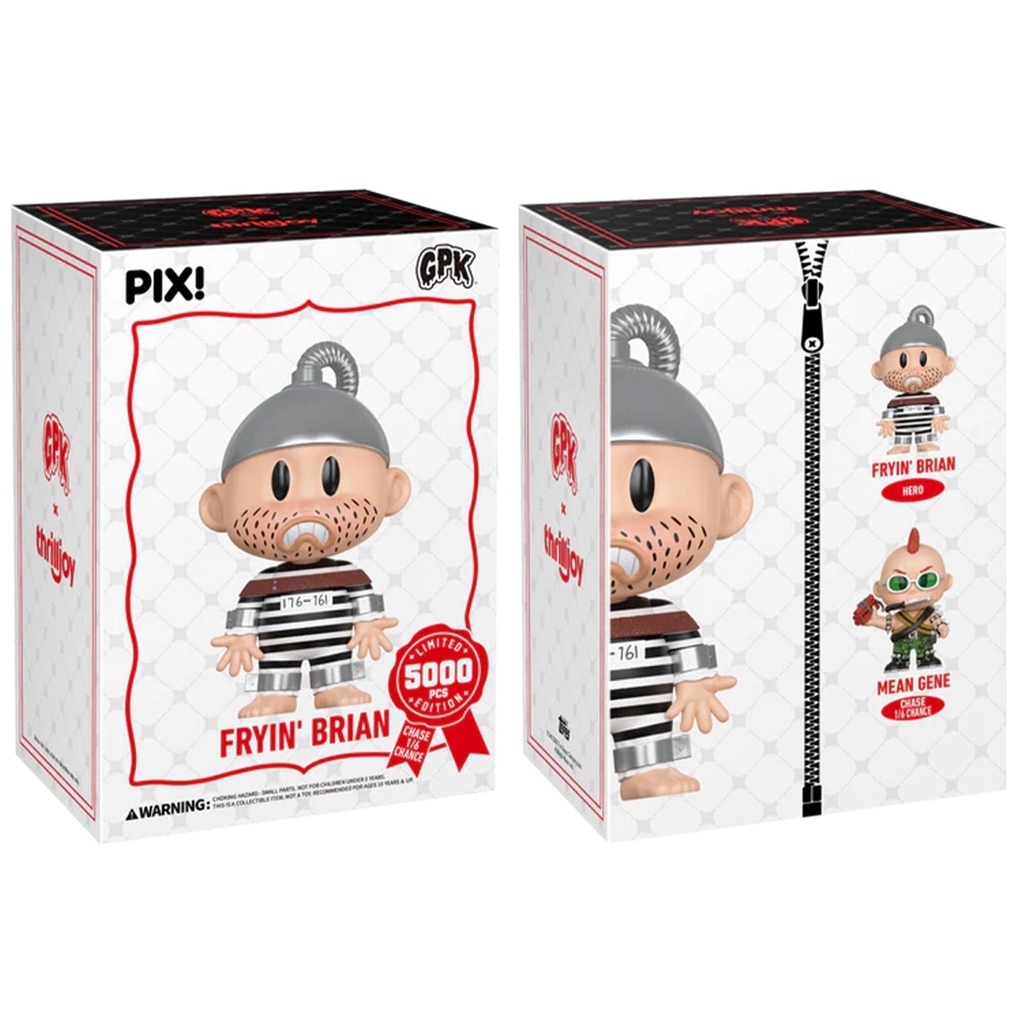 Thrilljoy PIX! Fryin Brian Garbage Pail Kids LE 5000 (Chance at Chase)