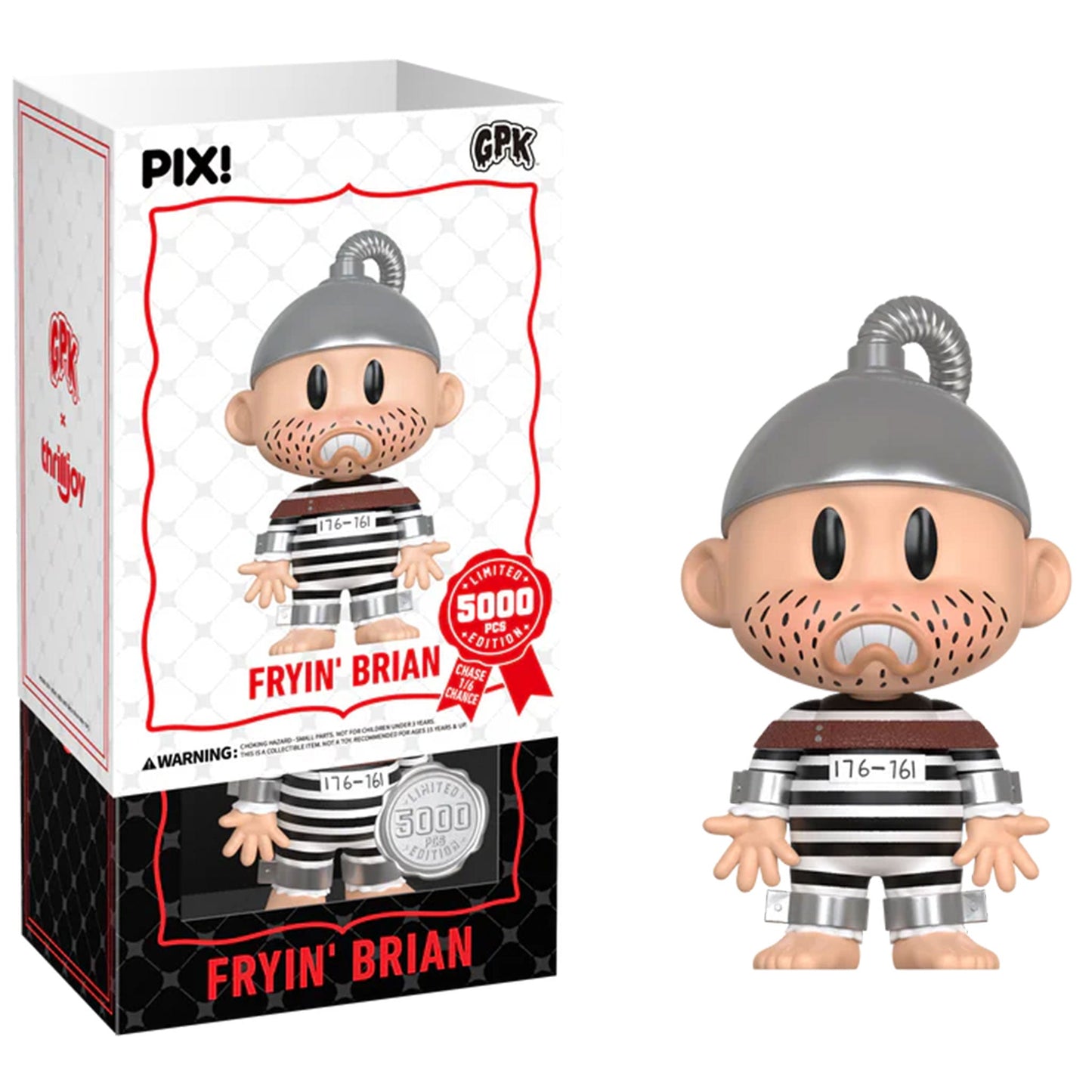 Thrilljoy PIX! Fryin Brian Garbage Pail Kids LE 5000 (Chance at Chase)