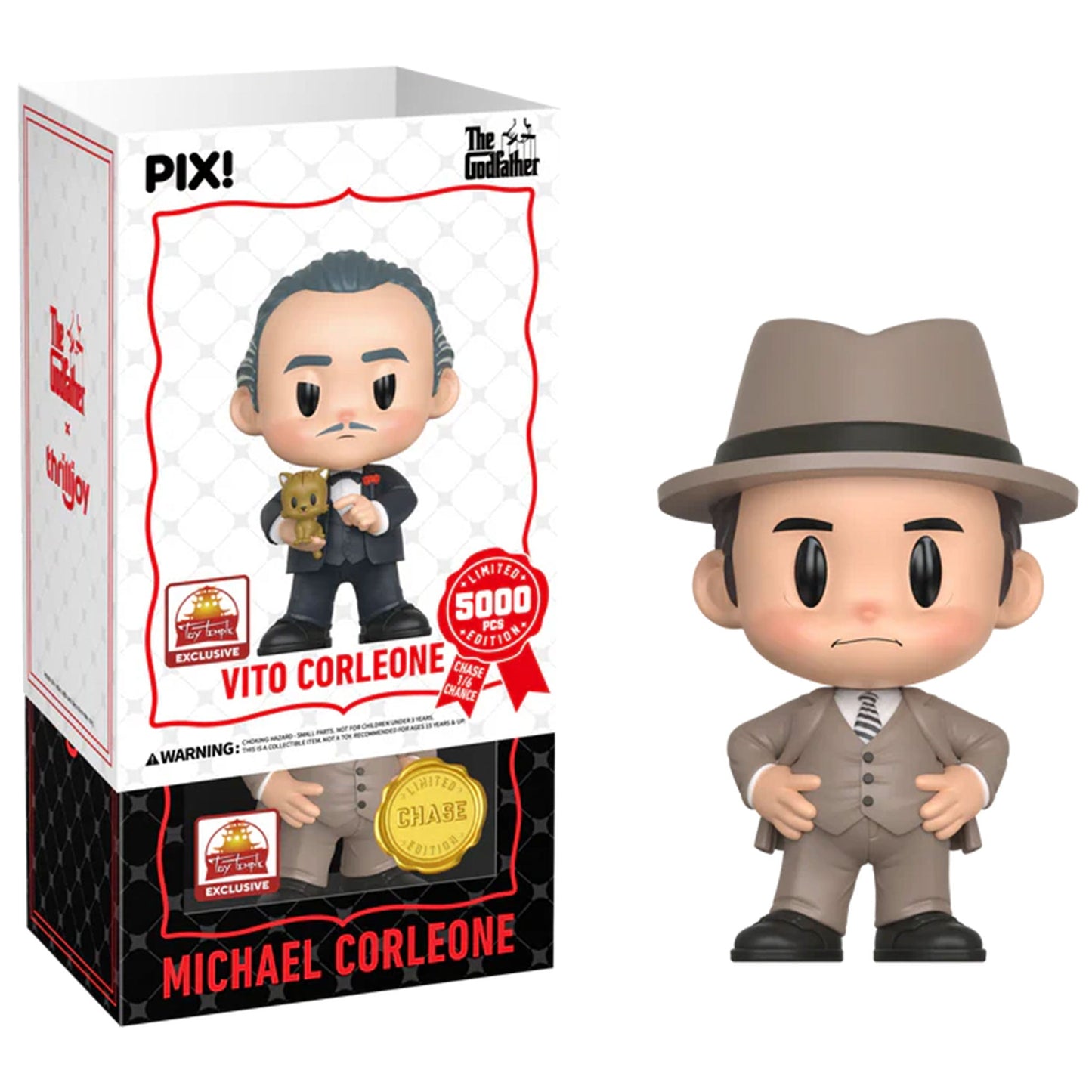 Thrilljoy PIX! Vito Corleone The Godfather LE 5000 [Toy Temple Exclusive] (Chance at Chase)