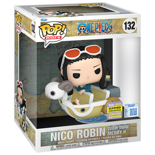 Funko POP! Nico Robin With Mini Merry 2 One Piece #132 [Summer Convention 2025]