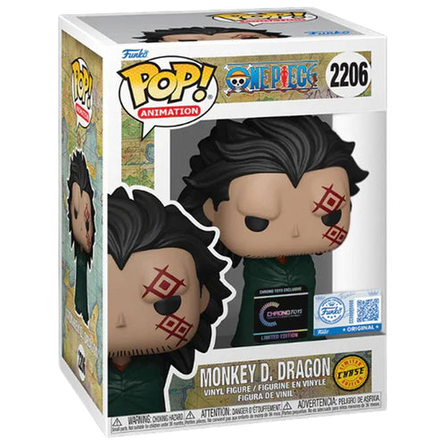 Funko POP! Monkey D. Dragon One Piece #2206 (Chase) [Chrono Toys] [Special Edition]