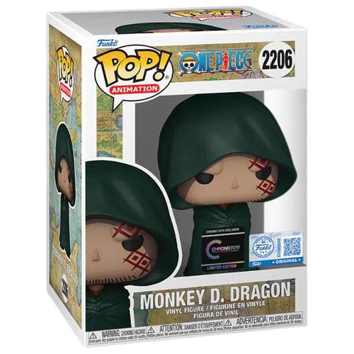 Funko POP! Monkey D. Dragon One Piece #2206 (Common) [Chrono Toys] [Special Edition]
