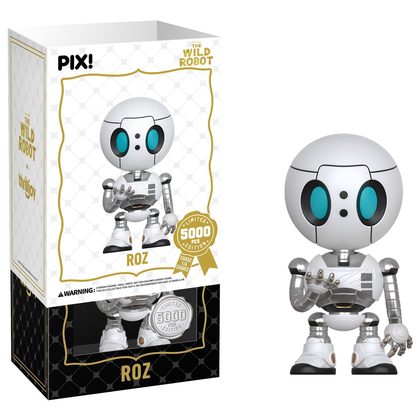 Thrilljoy PIX! Roz The Wild Robot LE 5000 (Chance at Chase)