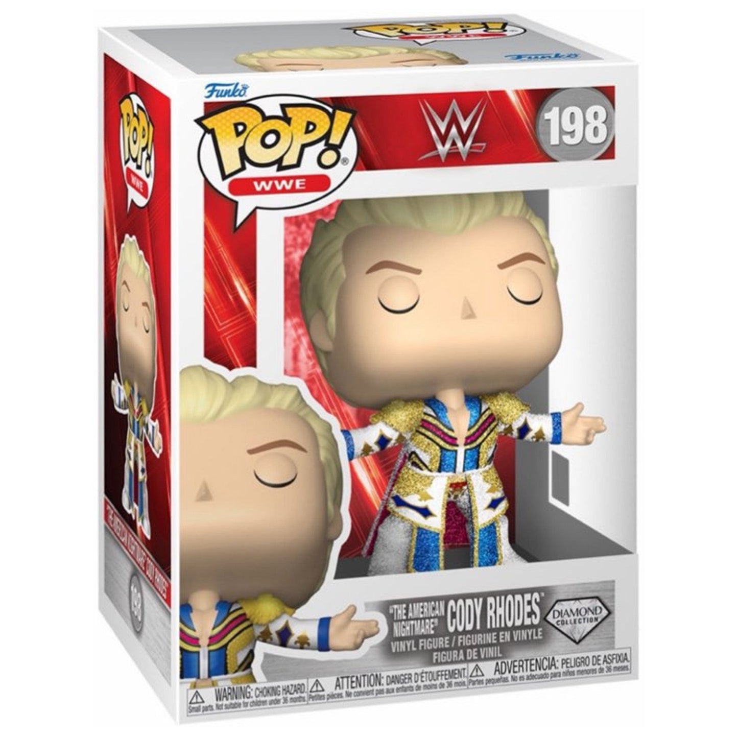 Funko POP! Cody Rhodes WWE #198 [Diamond]