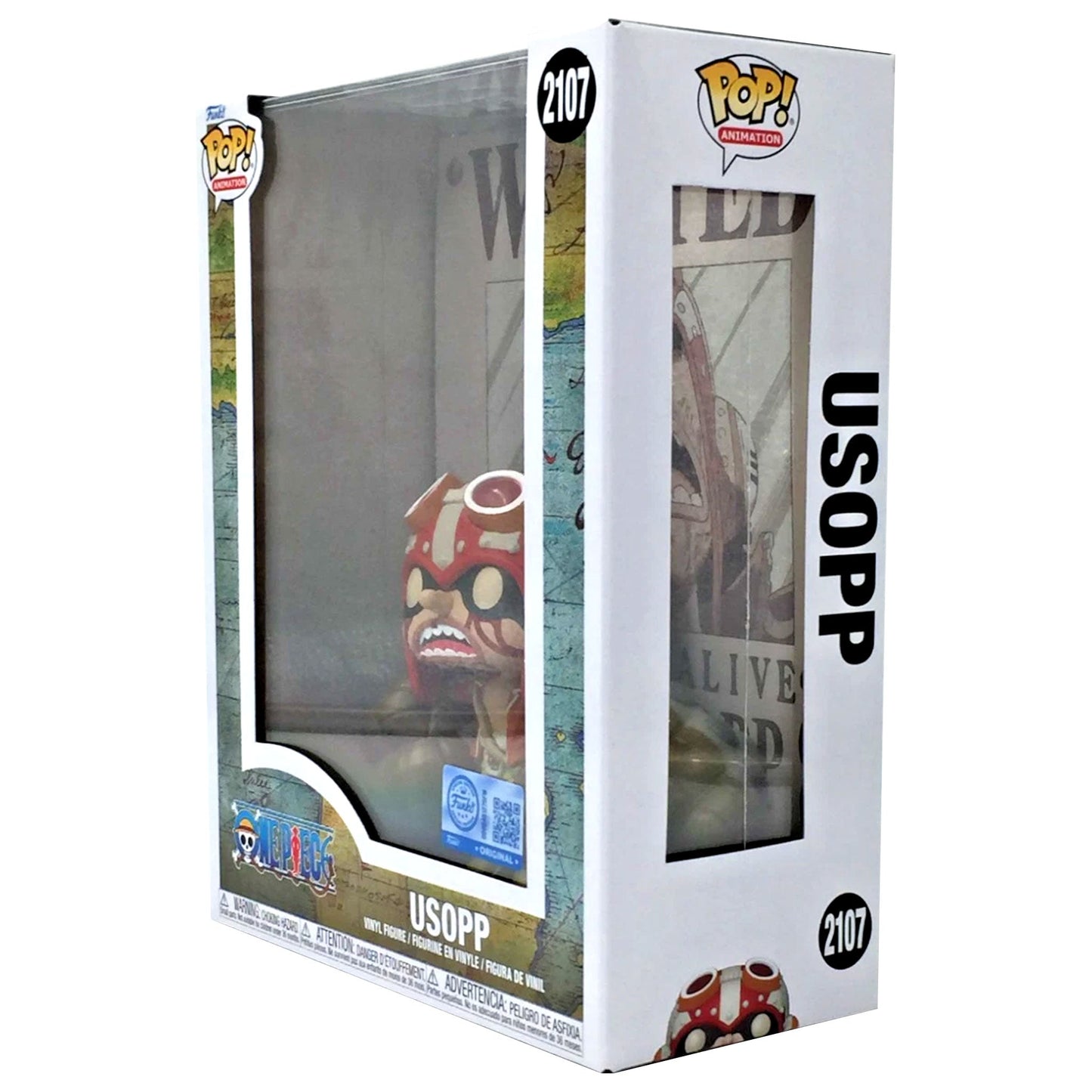 Funko POP! Usopp Wanted Poster One Piece #2107 [Special Edition]