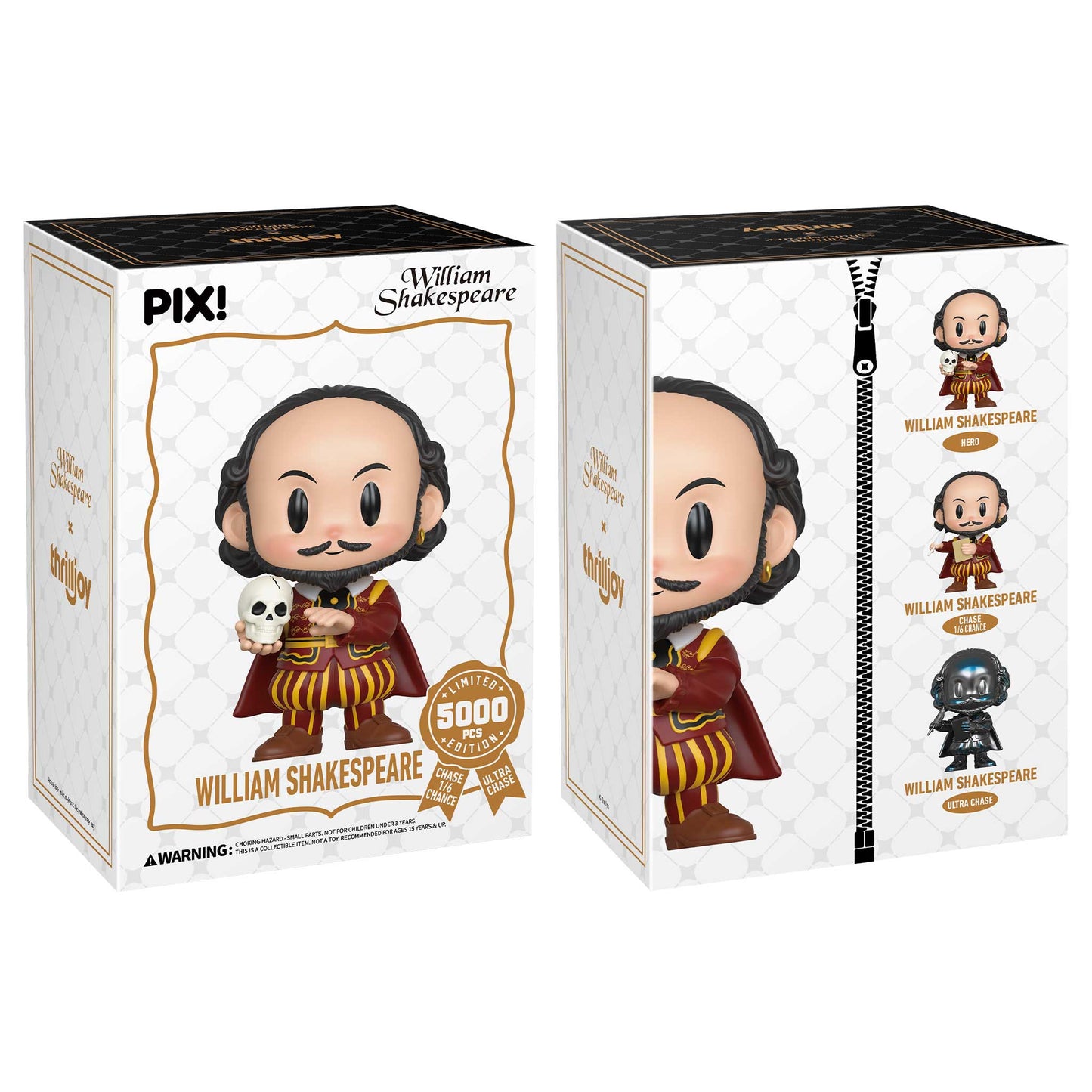 Thrilljoy PIX! William Shakespeare LE 5000 (Chance at Chase)