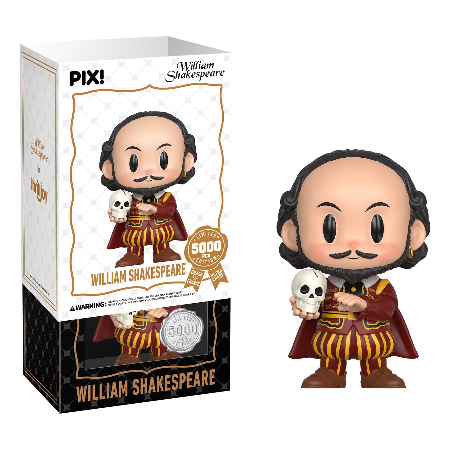 Thrilljoy PIX! William Shakespeare LE 5000 (Chance at Chase)