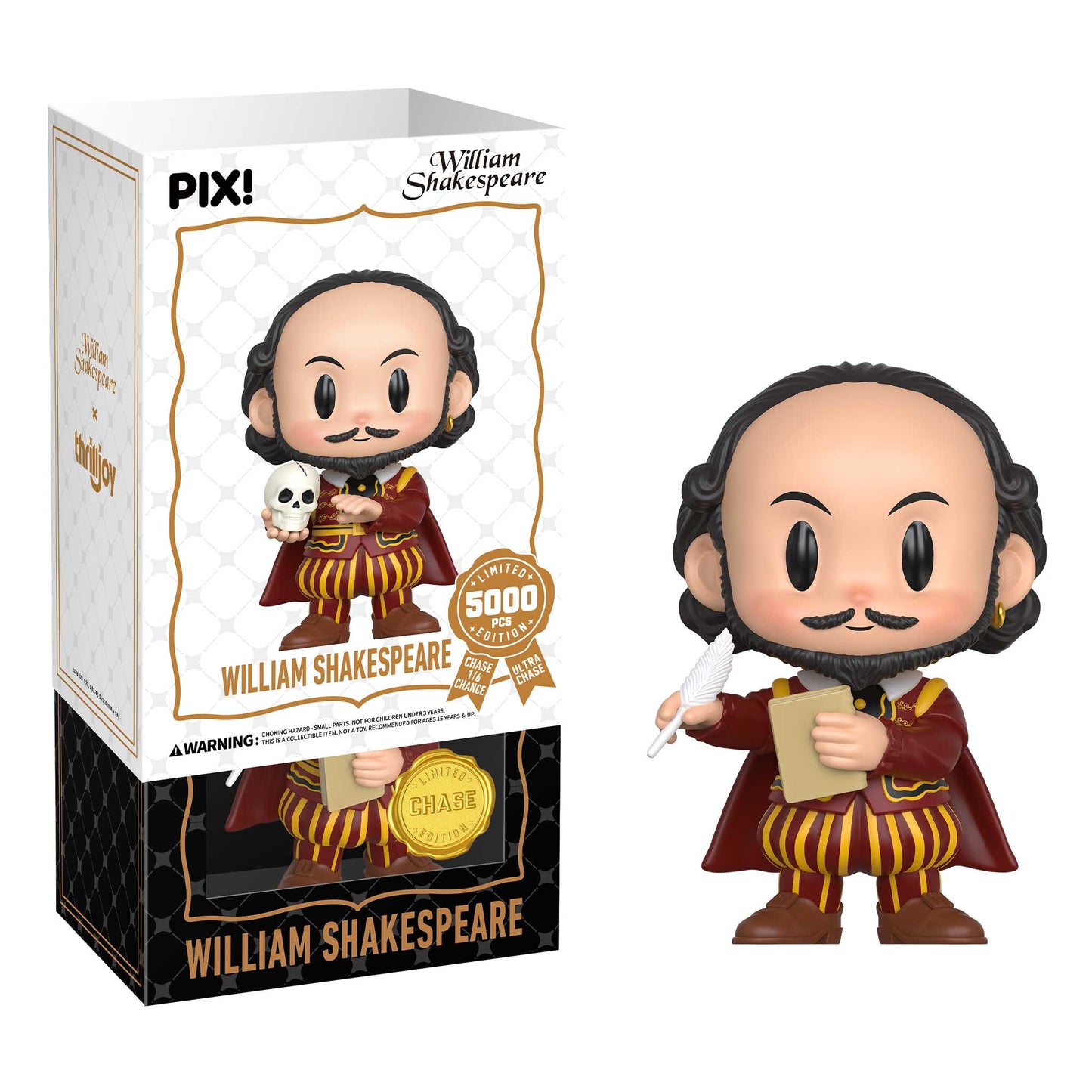 Thrilljoy PIX! William Shakespeare LE 5000 (Chance at Chase)