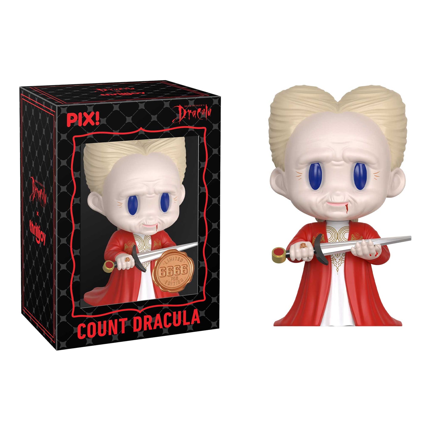 Thrilljoy PIX! Count Dracula Bram Stoker's Dracula LE 6666 (Chance at Chase)