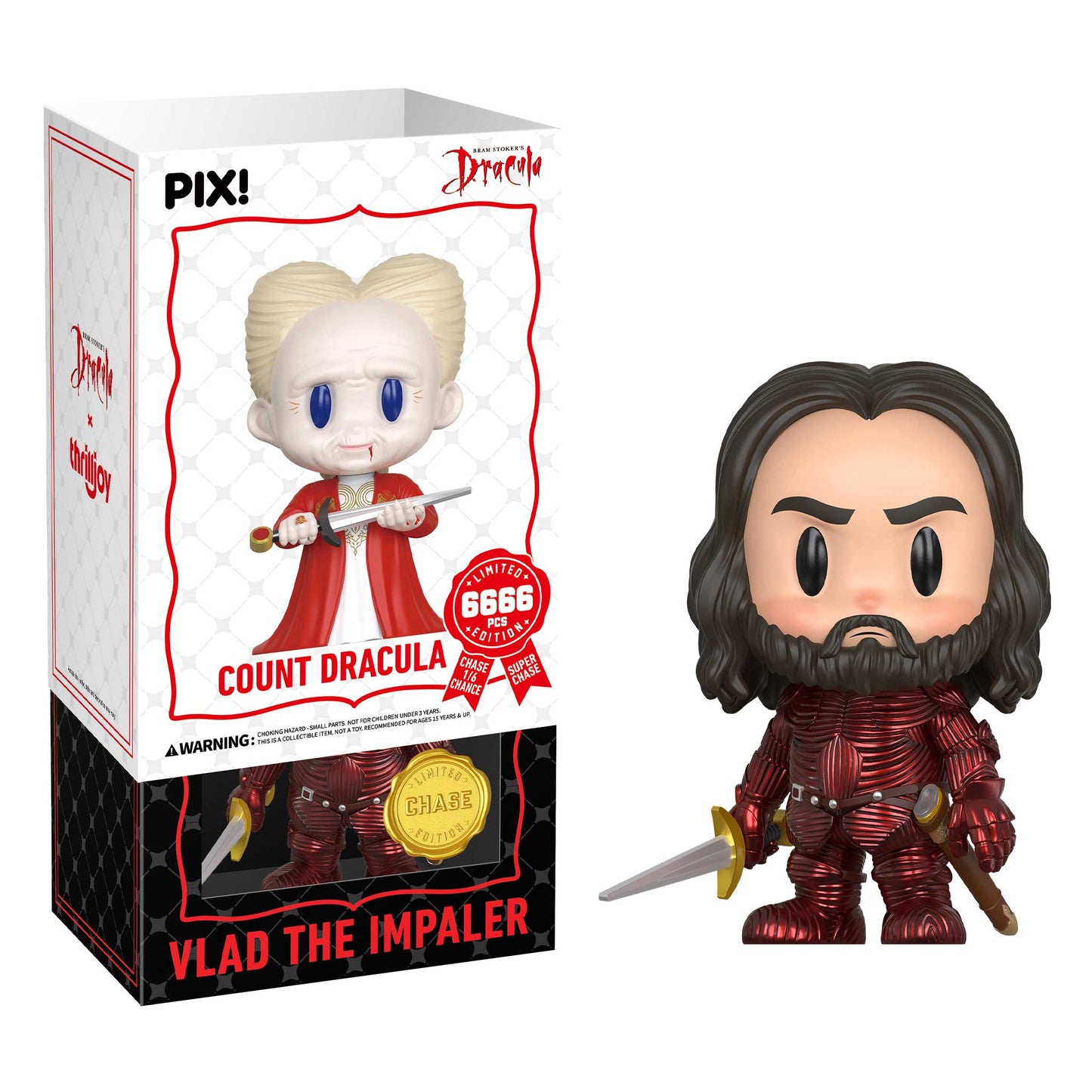 Thrilljoy PIX! Count Dracula Bram Stoker's Dracula LE 6666 (Chance at Chase)