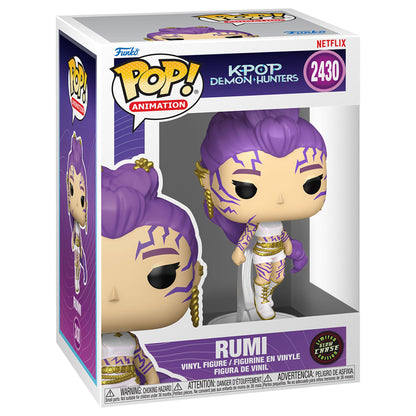 Funko POP! Rumi KPOP Demon Hunters #2430 [GITD] [Common and Chase Bundle]