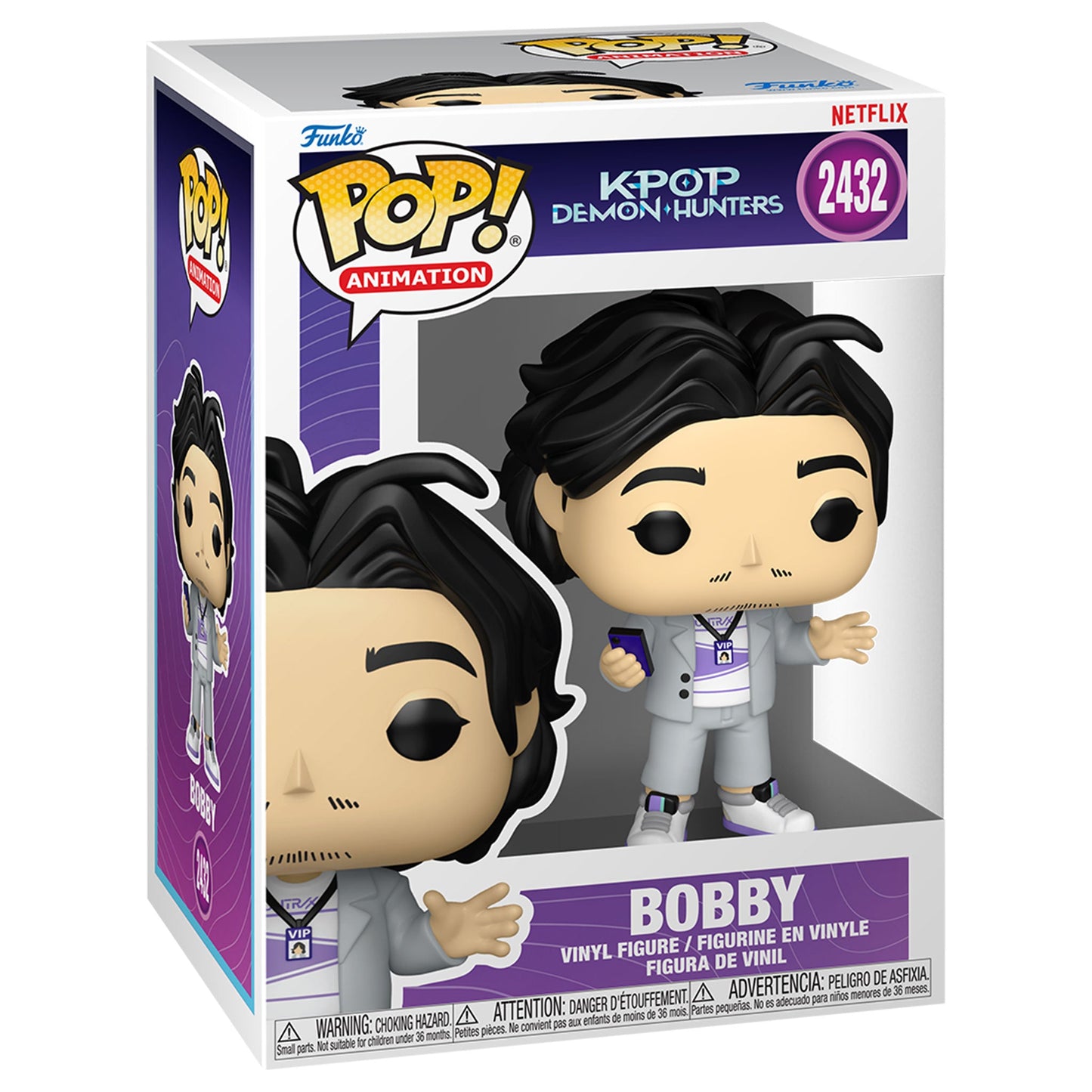 Funko POP! Bobby KPOP Demon Hunters #2432