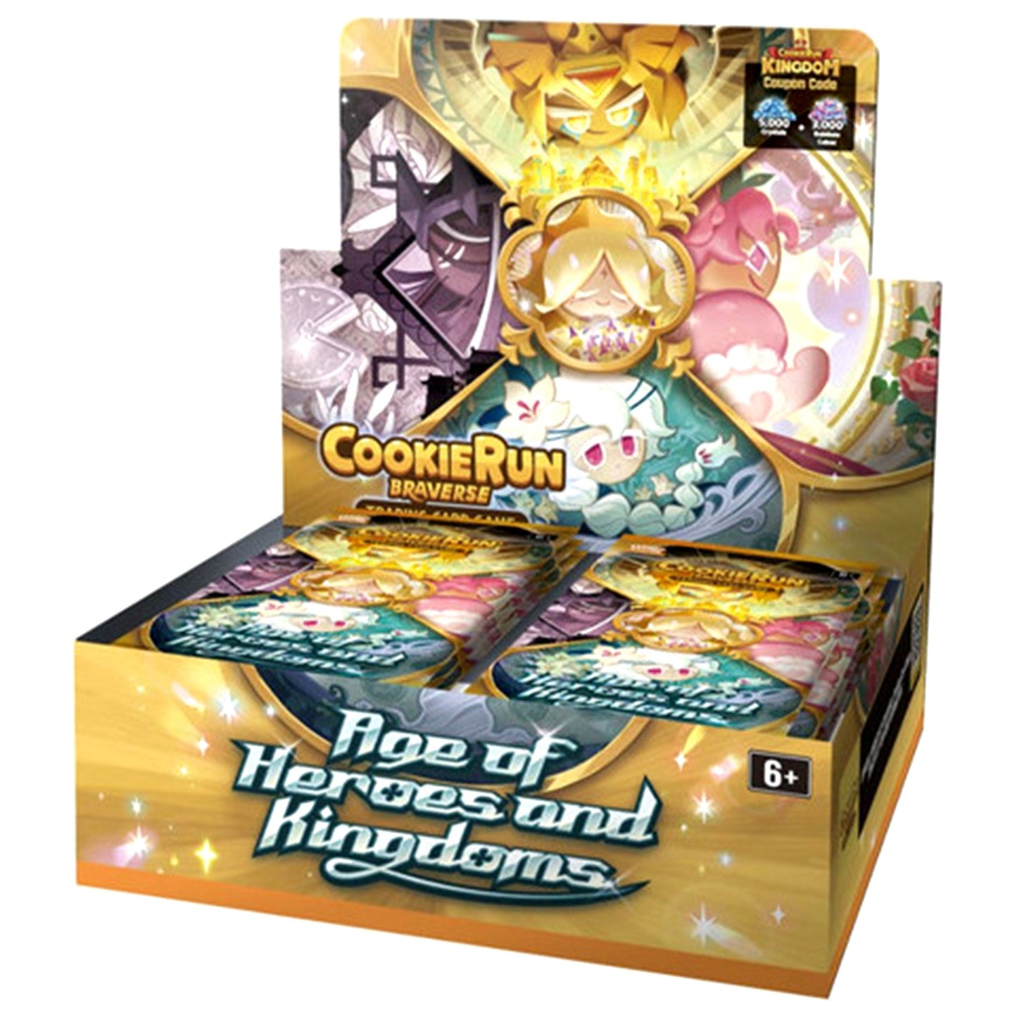 CookieRun Braverse TCG - Age of Heroes and Kingdoms - Booster Box