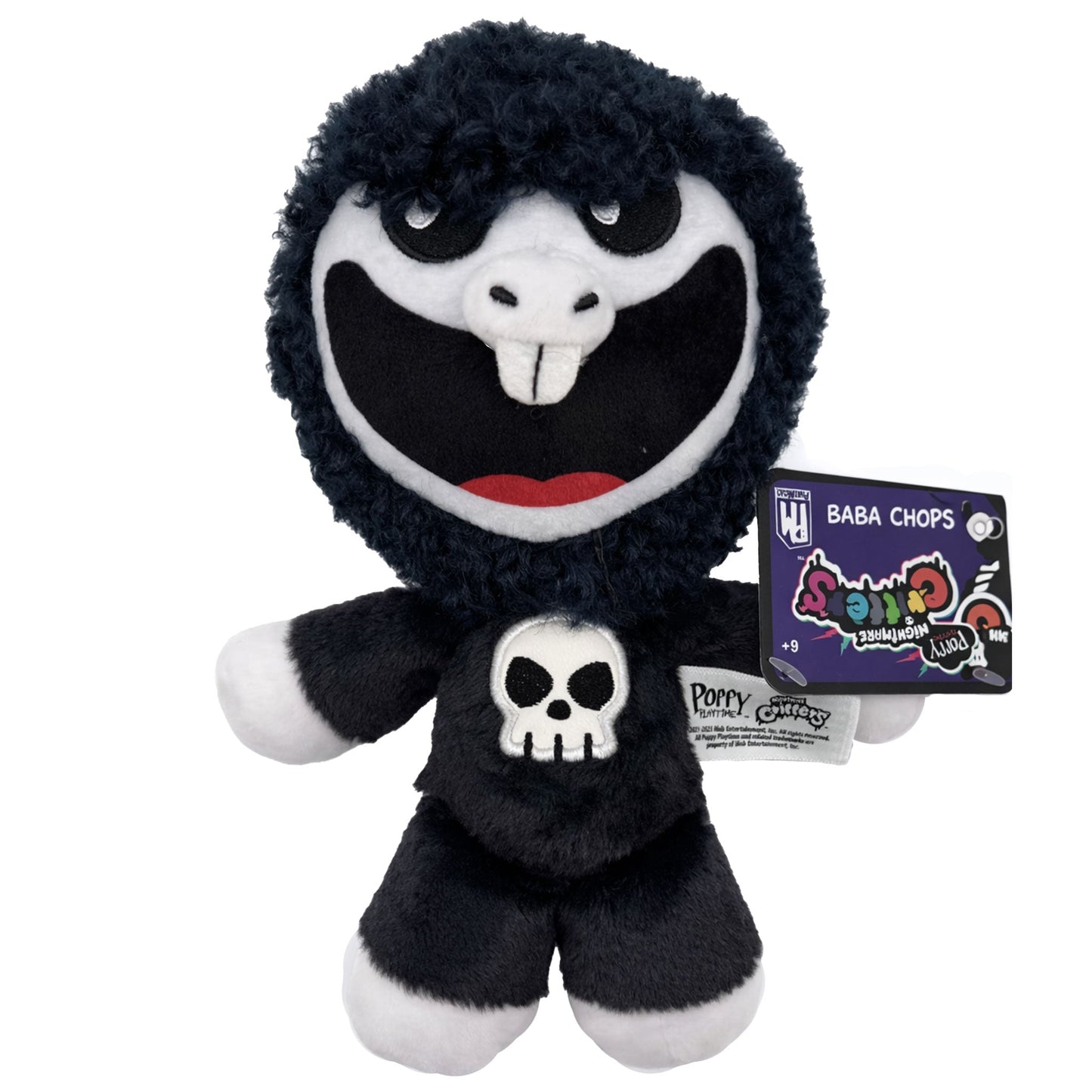 3x Baba Chops Poe Simon Smoke Poppy Playtime Nightmare Critters 8" Plush Set
