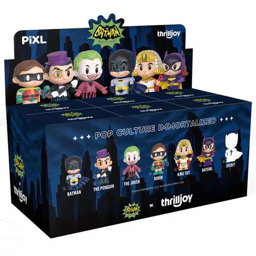 Thrilljoy PIXL Batman Whole Set (Sealed Display of 6)