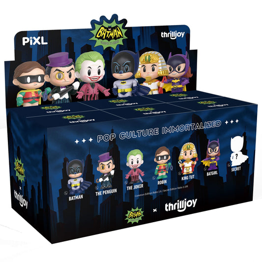 Thrilljoy PIXL Batman Whole Set (Sealed Display of 6)