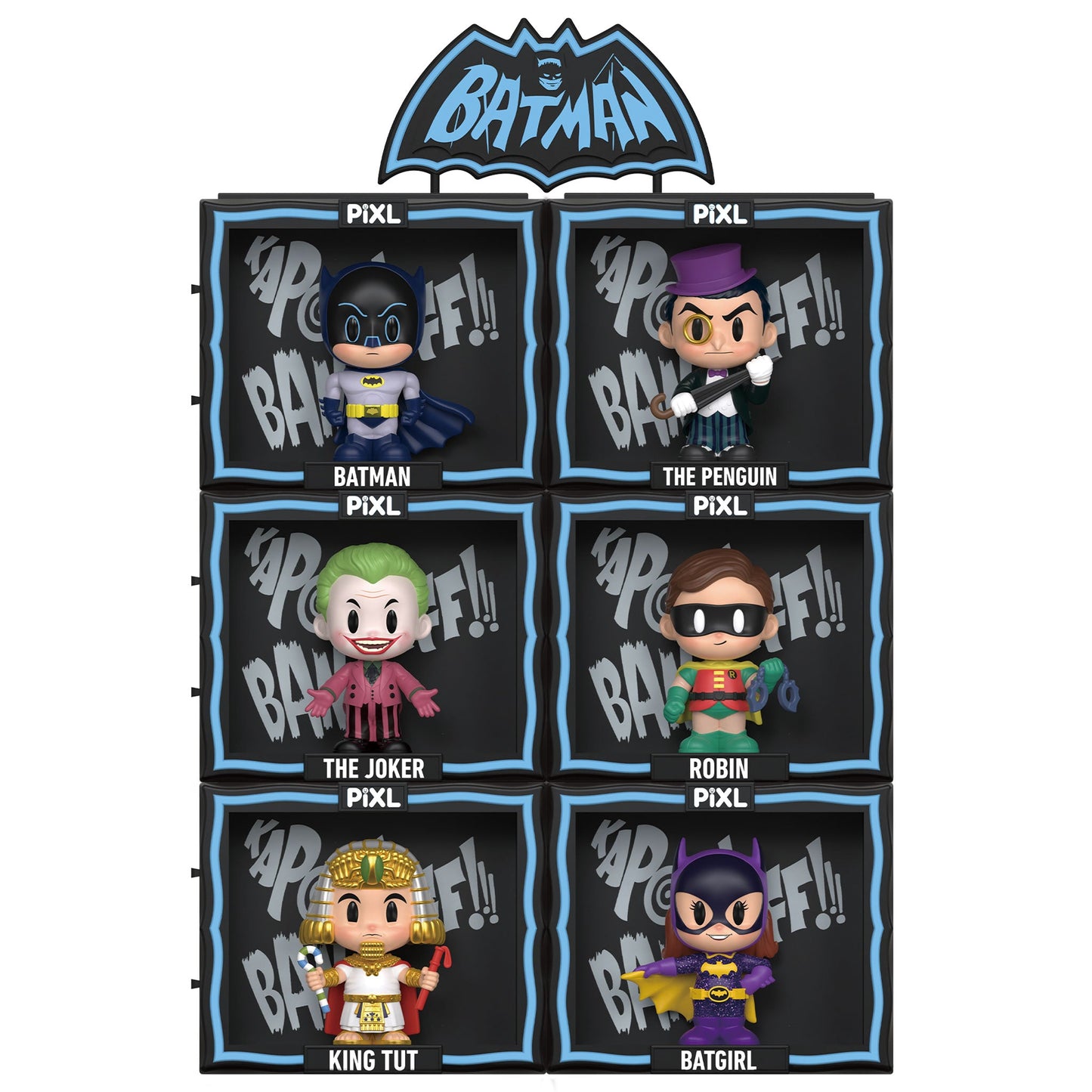 Thrilljoy PIXL Batman Whole Set (Sealed Display of 6)