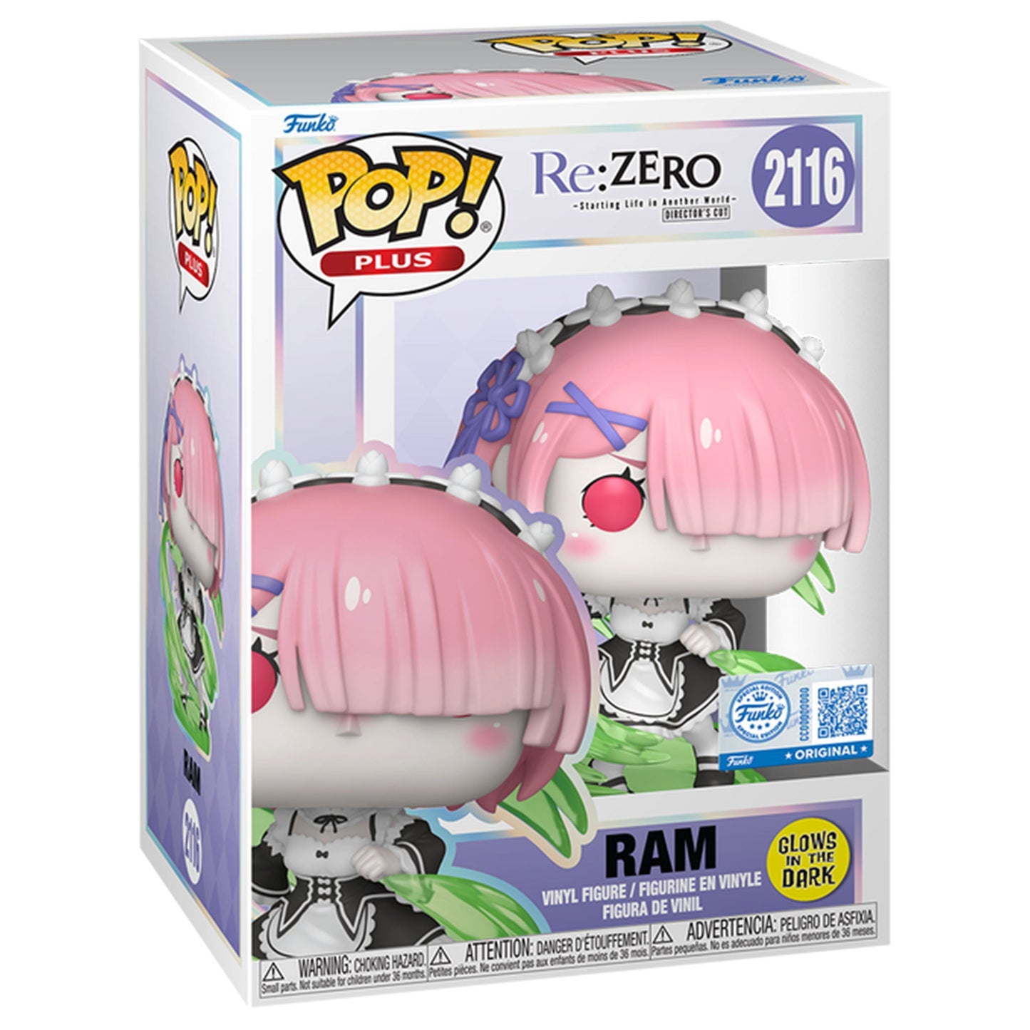Funko POP! Plus Ram Re:ZERO #2116 [GITD] [Special Edition]