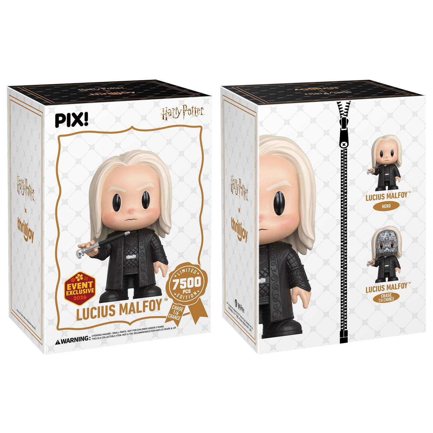 Thrilljoy PIX! Lucius Malfoy Harry Potter LE 7500 [2026 Spring Event Exclusive] (Sealed Case of 24)